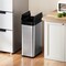 Touchless 16 Gallon Trash Can with Automatic Wing Lids and Anti-Fingerprint Finish